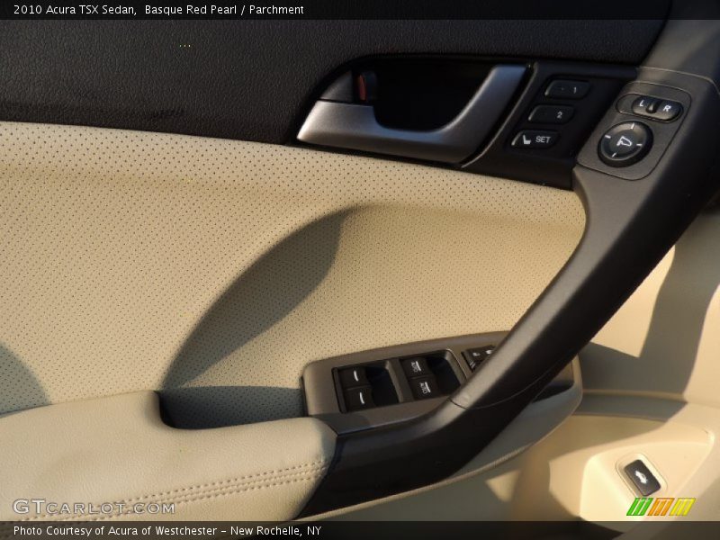 Basque Red Pearl / Parchment 2010 Acura TSX Sedan
