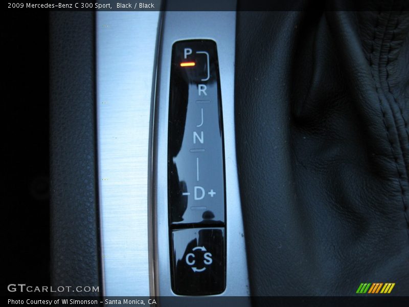 Black / Black 2009 Mercedes-Benz C 300 Sport