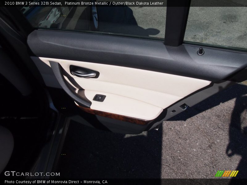 Platinum Bronze Metallic / Oyster/Black Dakota Leather 2010 BMW 3 Series 328i Sedan
