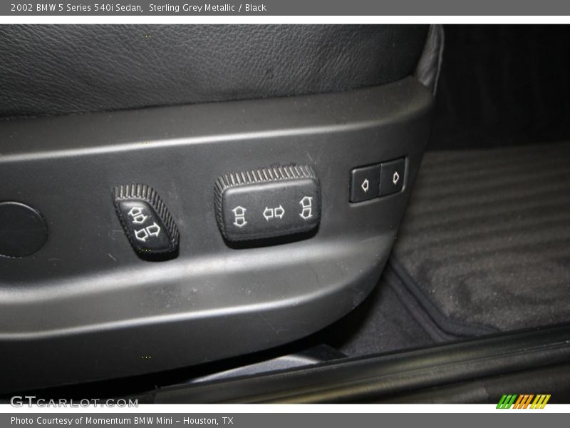 Sterling Grey Metallic / Black 2002 BMW 5 Series 540i Sedan