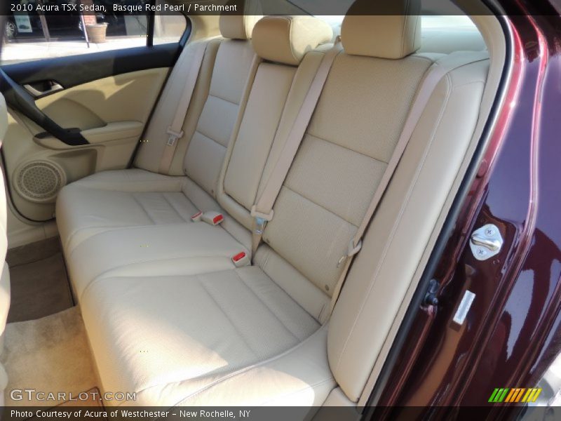 Basque Red Pearl / Parchment 2010 Acura TSX Sedan