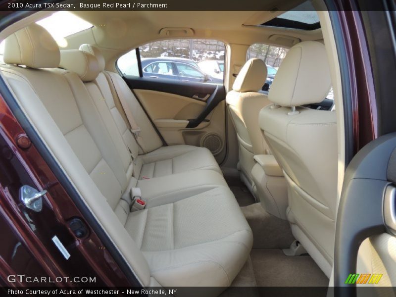 Basque Red Pearl / Parchment 2010 Acura TSX Sedan