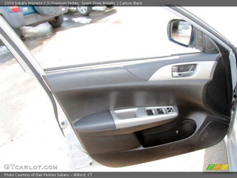 Spark Silver Metallic / Carbon Black 2009 Subaru Impreza 2.5i Premium Sedan
