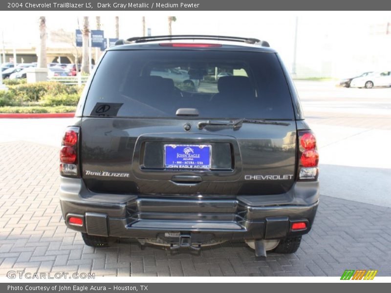 Dark Gray Metallic / Medium Pewter 2004 Chevrolet TrailBlazer LS