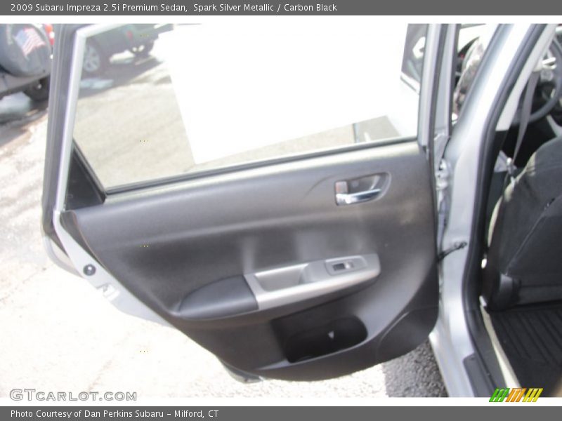 Spark Silver Metallic / Carbon Black 2009 Subaru Impreza 2.5i Premium Sedan
