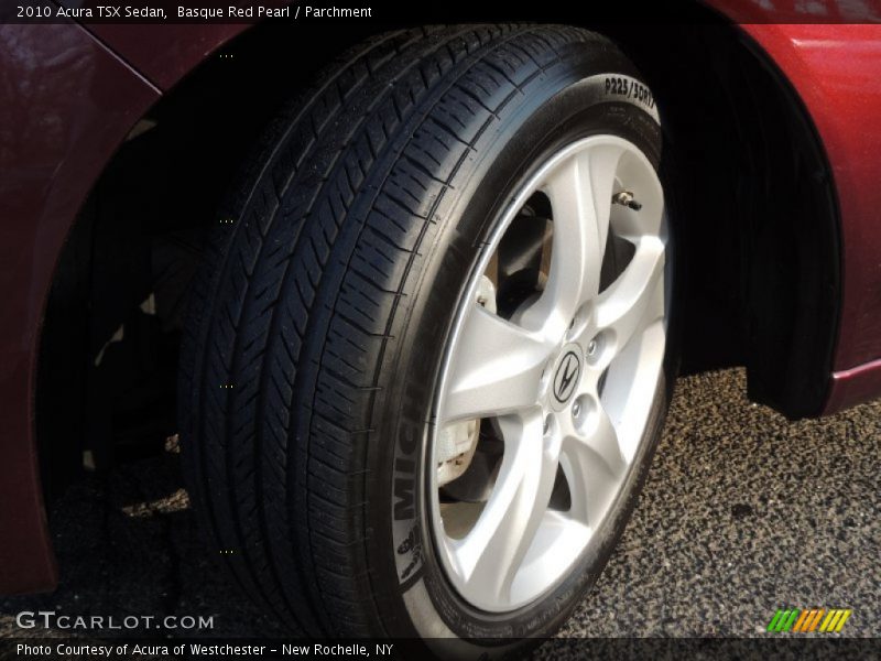 Basque Red Pearl / Parchment 2010 Acura TSX Sedan