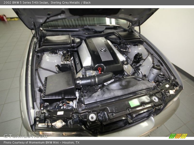 Sterling Grey Metallic / Black 2002 BMW 5 Series 540i Sedan