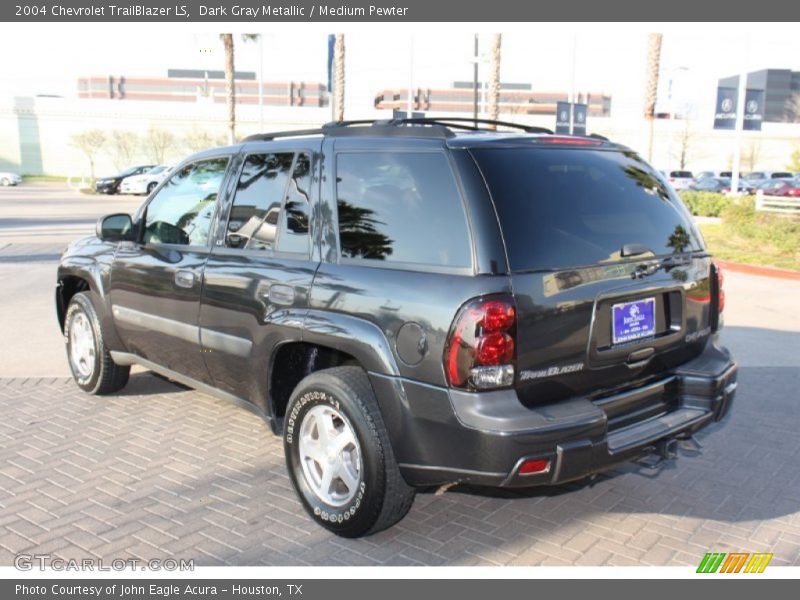 Dark Gray Metallic / Medium Pewter 2004 Chevrolet TrailBlazer LS