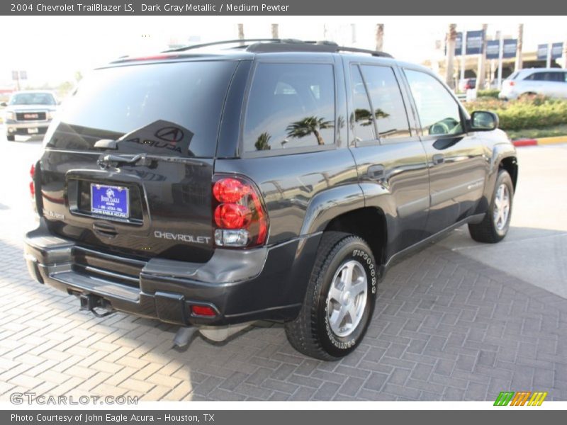 Dark Gray Metallic / Medium Pewter 2004 Chevrolet TrailBlazer LS