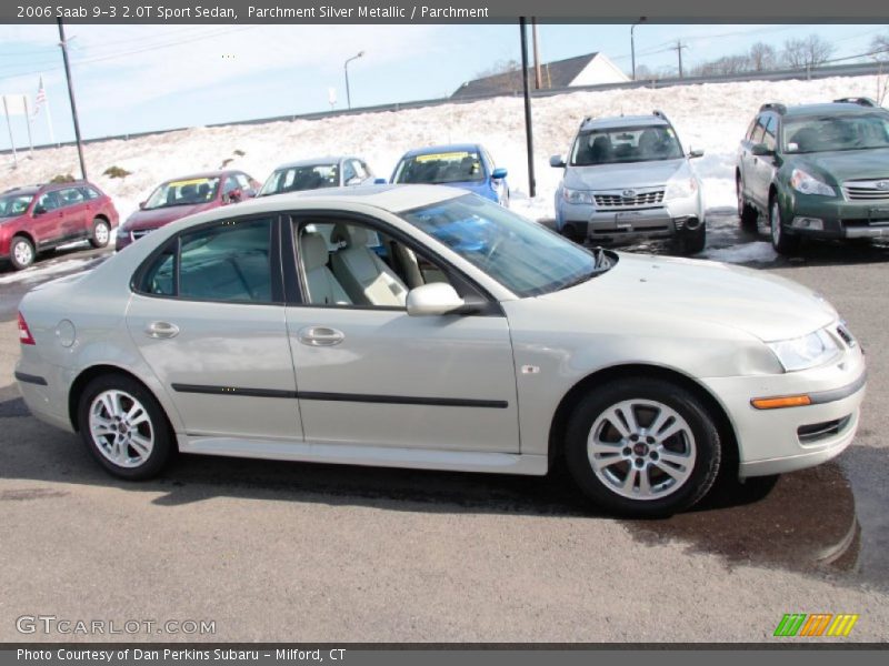  2006 9-3 2.0T Sport Sedan Parchment Silver Metallic