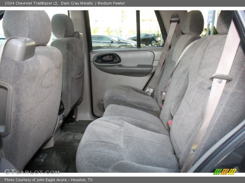 Dark Gray Metallic / Medium Pewter 2004 Chevrolet TrailBlazer LS