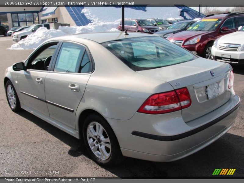 Parchment Silver Metallic / Parchment 2006 Saab 9-3 2.0T Sport Sedan