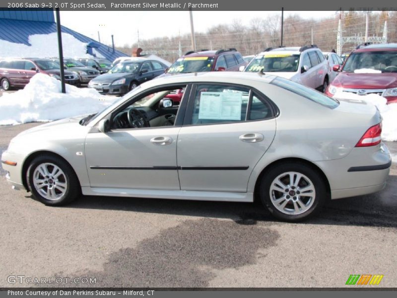  2006 9-3 2.0T Sport Sedan Parchment Silver Metallic