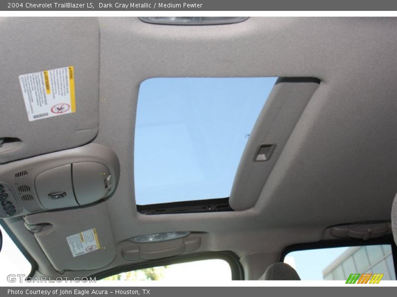Dark Gray Metallic / Medium Pewter 2004 Chevrolet TrailBlazer LS