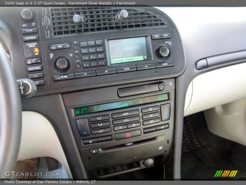 Controls of 2006 9-3 2.0T Sport Sedan