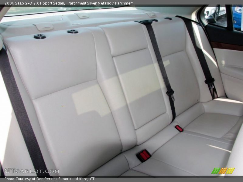 Rear Seat of 2006 9-3 2.0T Sport Sedan