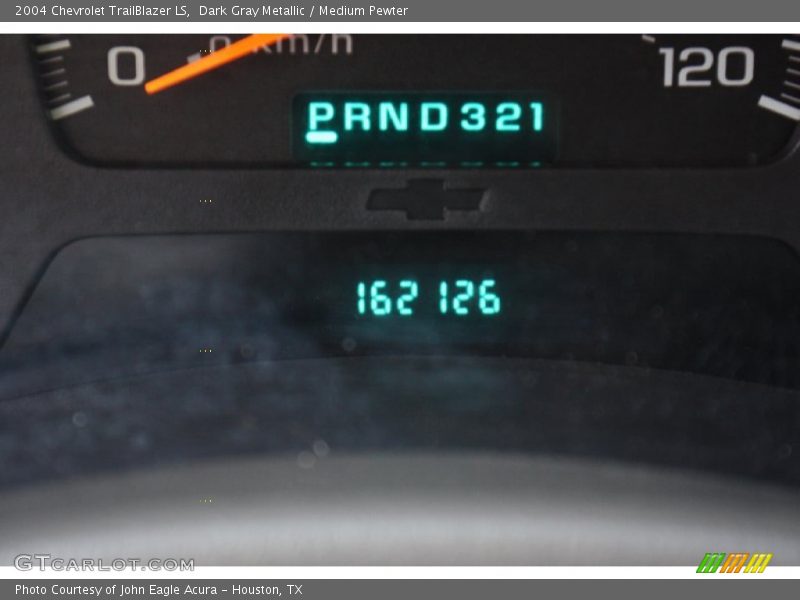 Dark Gray Metallic / Medium Pewter 2004 Chevrolet TrailBlazer LS
