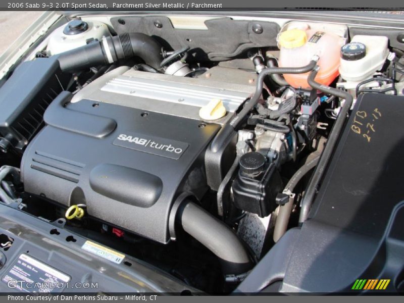  2006 9-3 2.0T Sport Sedan Engine - 2.0 Liter Turbocharged DOHC 16V 4 Cylinder