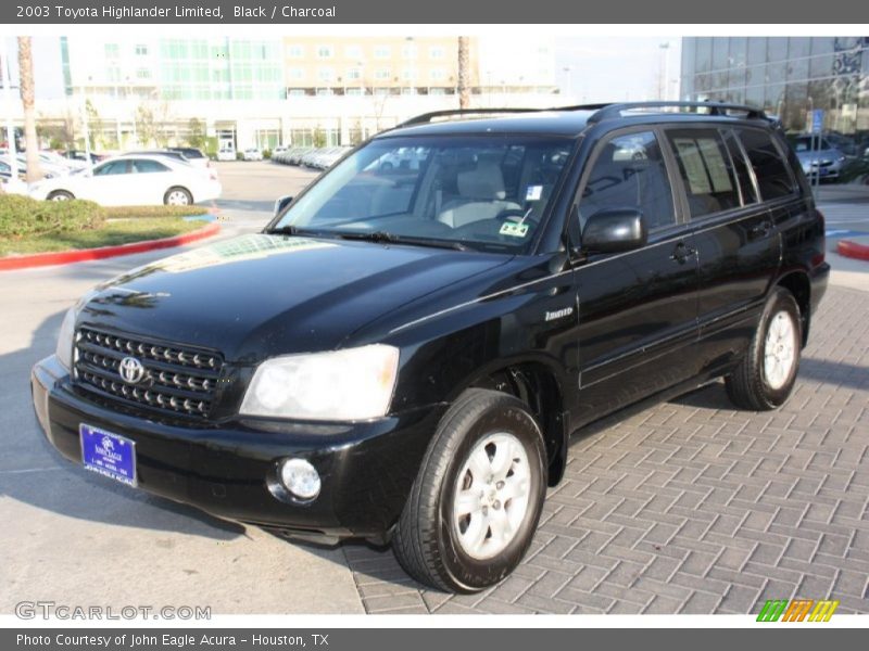 Black / Charcoal 2003 Toyota Highlander Limited