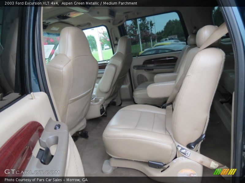 Rear Seat of 2003 Excursion XLT 4x4