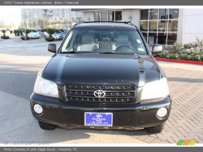 Black / Charcoal 2003 Toyota Highlander Limited