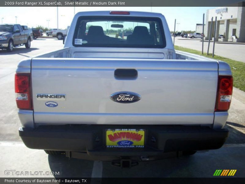 Silver Metallic / Medium Dark Flint 2009 Ford Ranger XL SuperCab