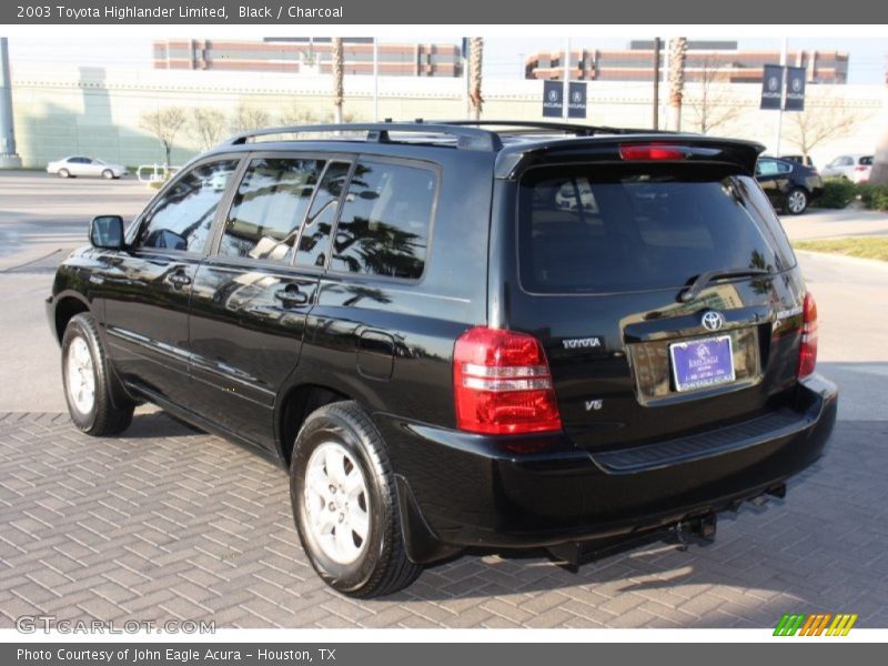 Black / Charcoal 2003 Toyota Highlander Limited