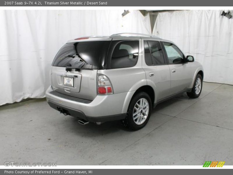 Titanium Silver Metallic / Desert Sand 2007 Saab 9-7X 4.2i