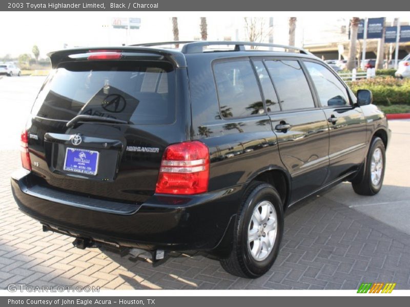 Black / Charcoal 2003 Toyota Highlander Limited