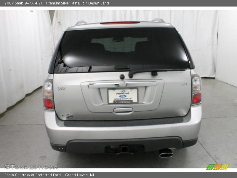 Titanium Silver Metallic / Desert Sand 2007 Saab 9-7X 4.2i