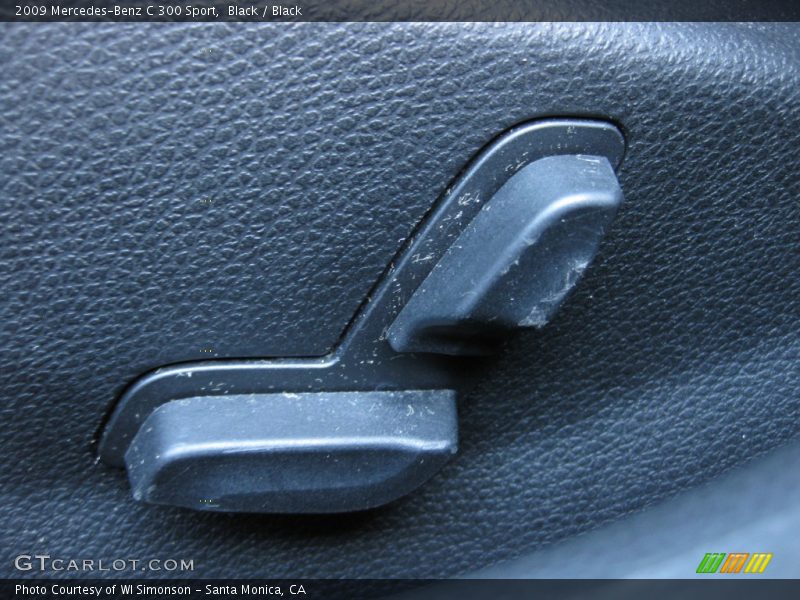 Black / Black 2009 Mercedes-Benz C 300 Sport