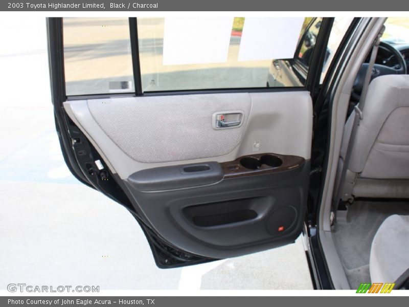 Black / Charcoal 2003 Toyota Highlander Limited