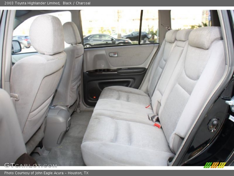 Rear Seat of 2003 Highlander Limited