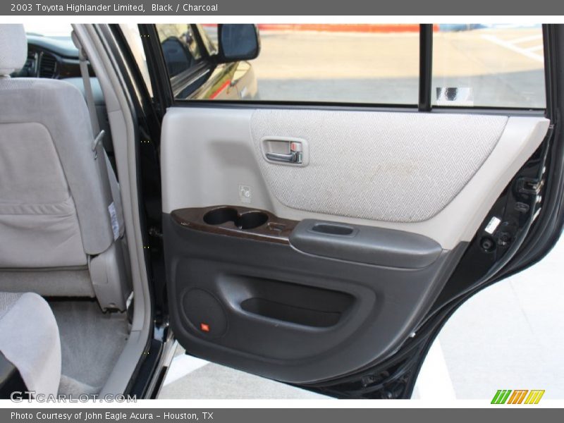 Black / Charcoal 2003 Toyota Highlander Limited