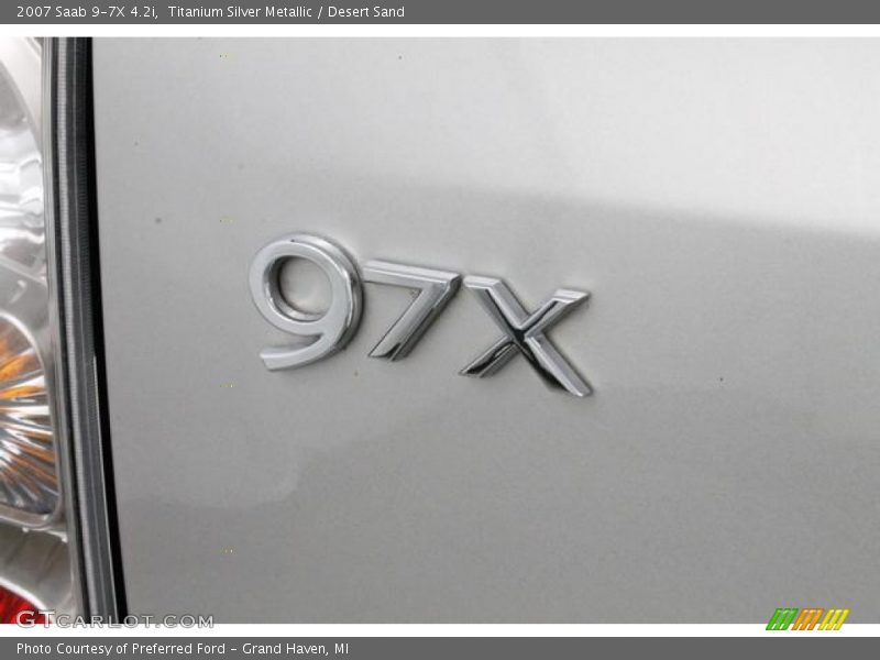 Titanium Silver Metallic / Desert Sand 2007 Saab 9-7X 4.2i