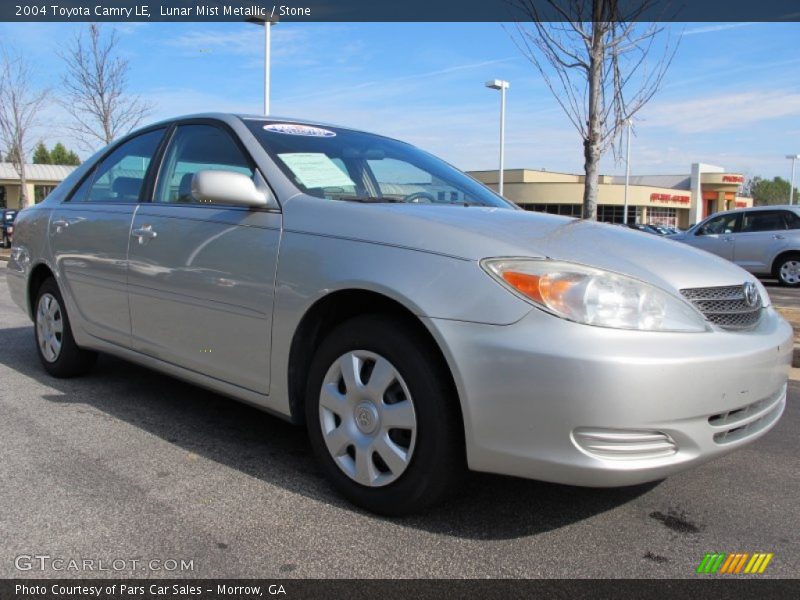 Lunar Mist Metallic / Stone 2004 Toyota Camry LE