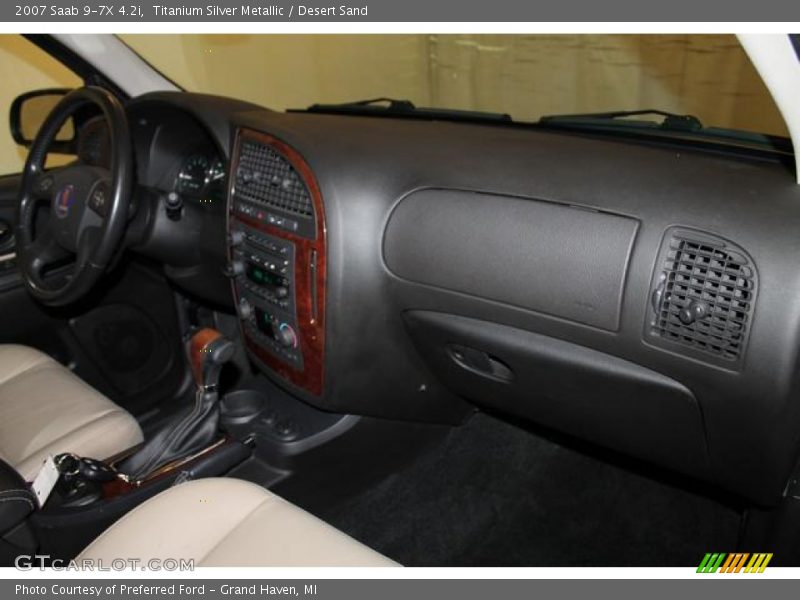 Titanium Silver Metallic / Desert Sand 2007 Saab 9-7X 4.2i