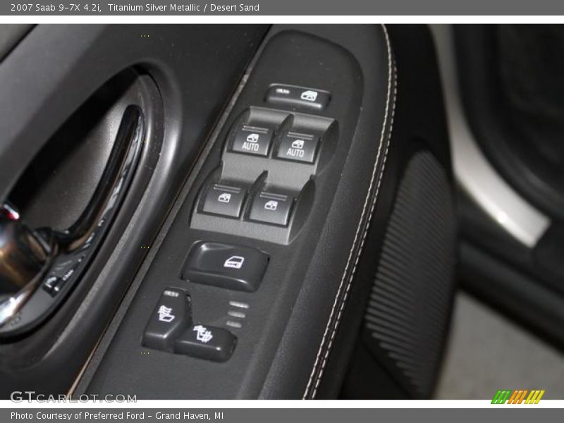 Titanium Silver Metallic / Desert Sand 2007 Saab 9-7X 4.2i