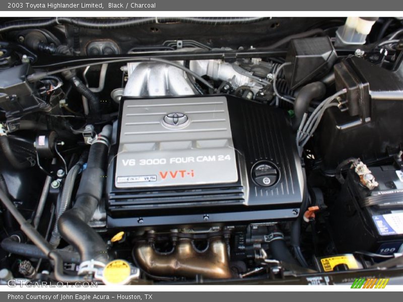  2003 Highlander Limited Engine - 3.0 Liter DOHC 24-Valve VVT V6