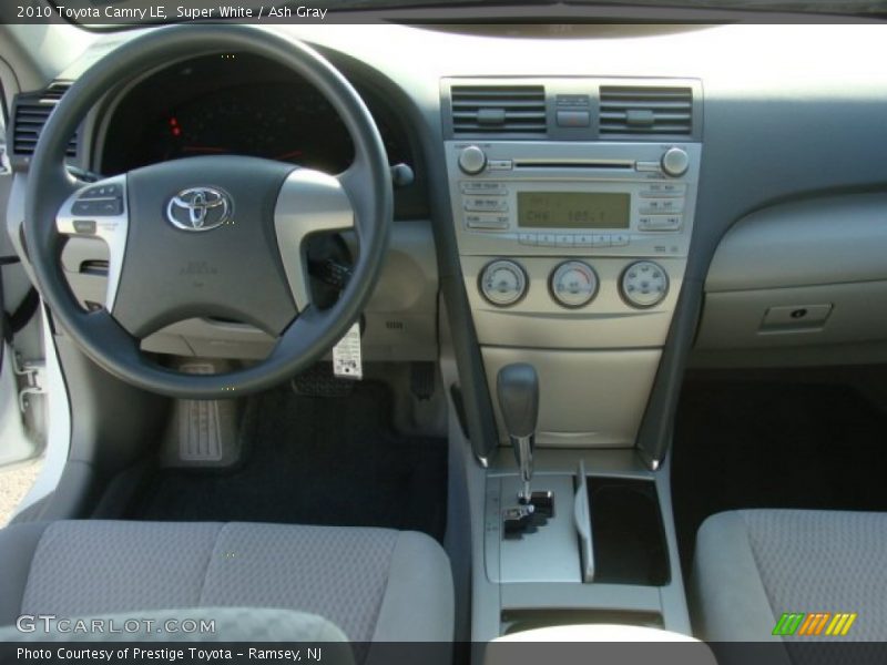 Super White / Ash Gray 2010 Toyota Camry LE