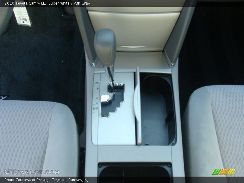 Super White / Ash Gray 2010 Toyota Camry LE