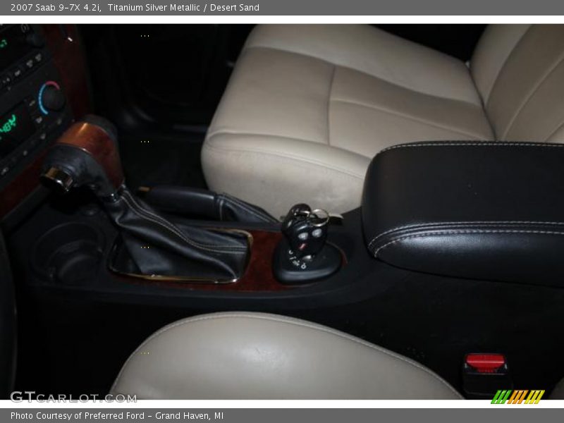 Titanium Silver Metallic / Desert Sand 2007 Saab 9-7X 4.2i