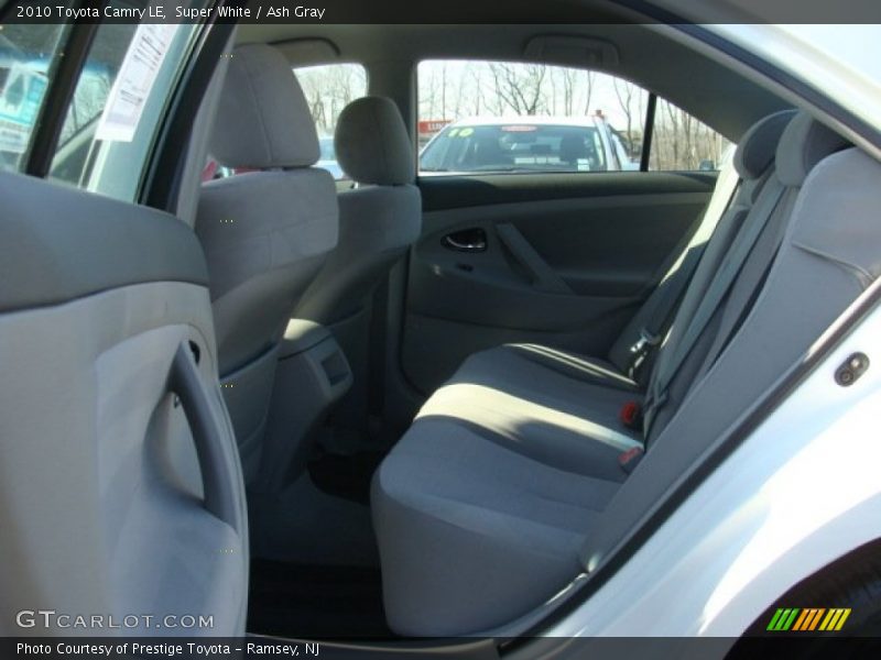 Super White / Ash Gray 2010 Toyota Camry LE