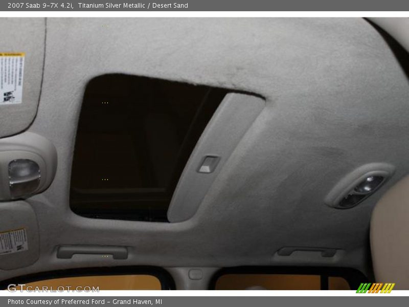 Titanium Silver Metallic / Desert Sand 2007 Saab 9-7X 4.2i