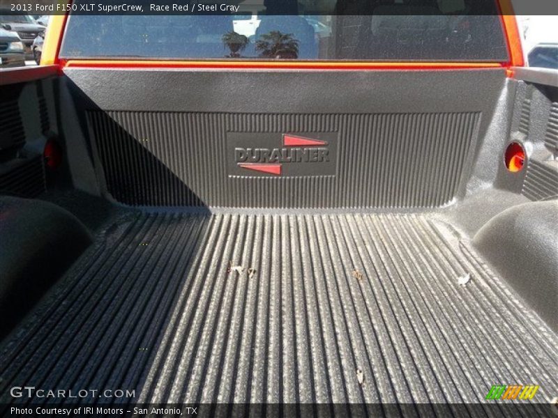 Race Red / Steel Gray 2013 Ford F150 XLT SuperCrew