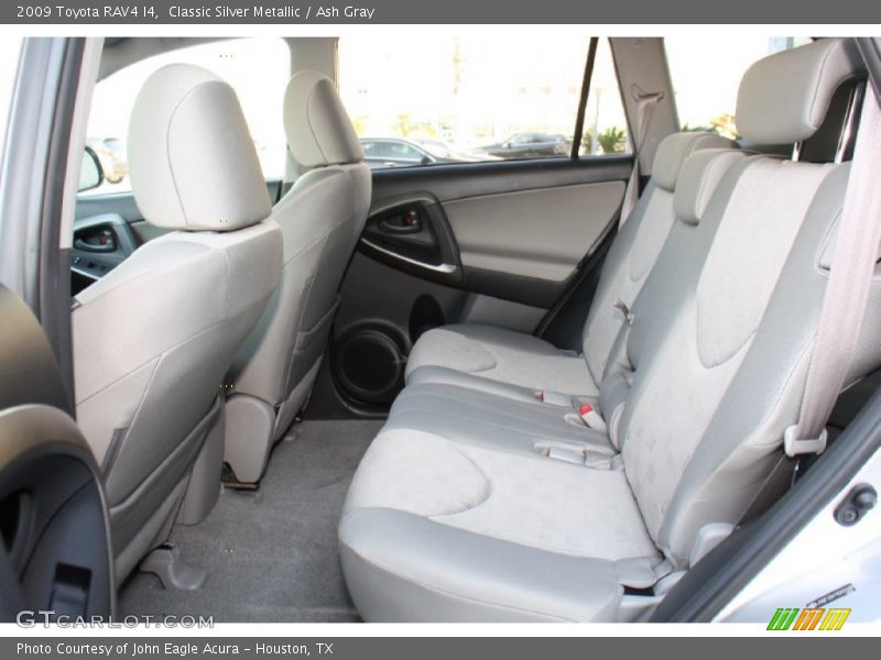 Rear Seat of 2009 RAV4 I4