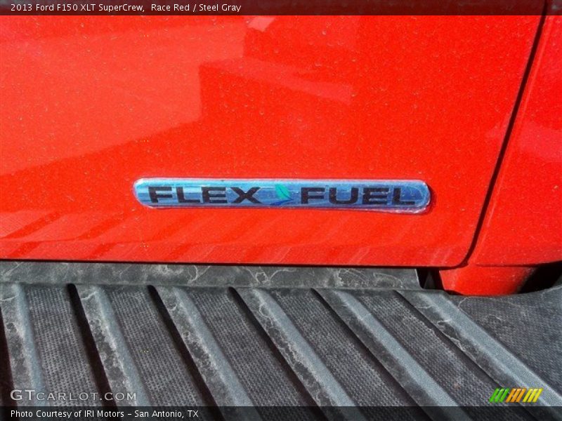 Race Red / Steel Gray 2013 Ford F150 XLT SuperCrew