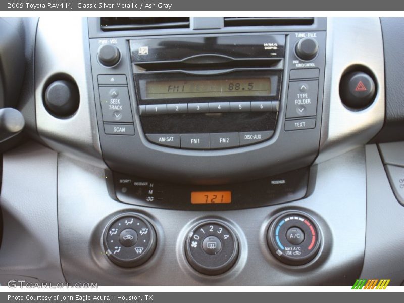 Controls of 2009 RAV4 I4