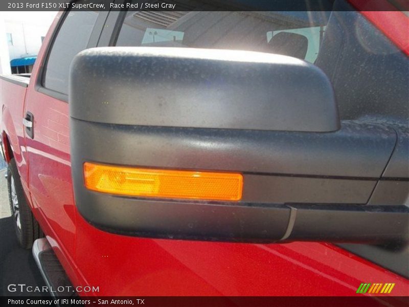Race Red / Steel Gray 2013 Ford F150 XLT SuperCrew