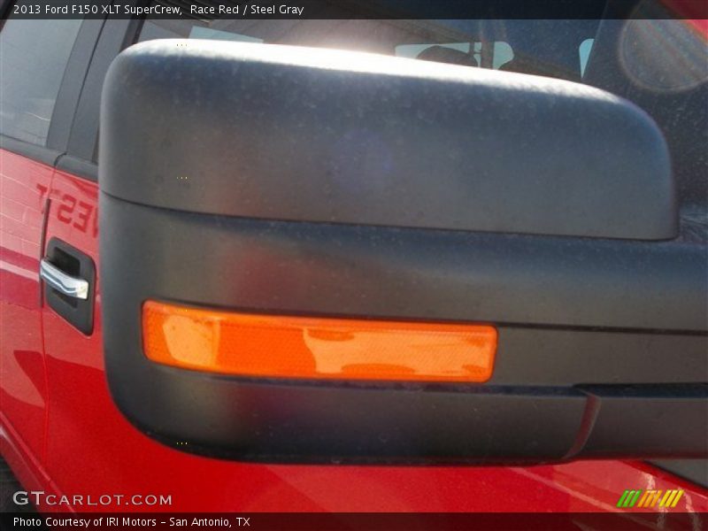 Race Red / Steel Gray 2013 Ford F150 XLT SuperCrew